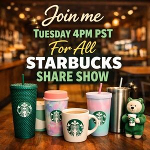 JAN 6 4PM PST ALL STARBUCKS SHARE SHOW